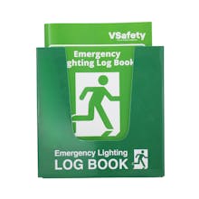 Emergency Lighting Log Book + Document Holder