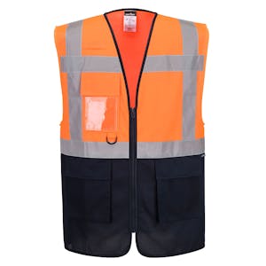 Portwest Essential Hi-Vis Contrast Executive Vest 