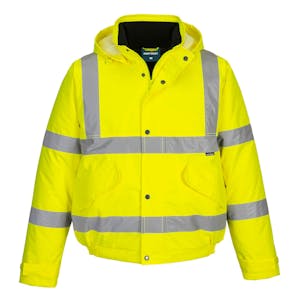 Portwest Essential Hi-Vis Winter Bomber Jacket 