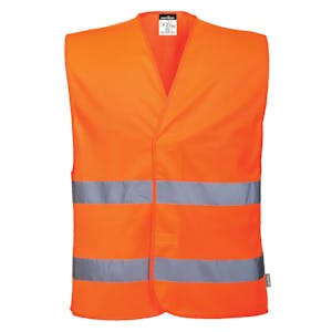 Portwest Essential Hi-Vis Two Band Vest 