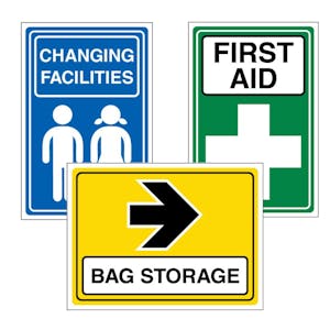 Event Facilities & Zone Signs