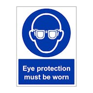 Removable Vinyl PPE Signs