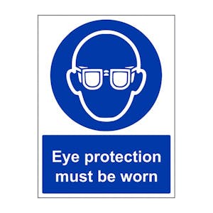 Removable Vinyl PPE Signs