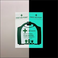 Glow In The Dark BS8599-1:2019 First Aid Points
