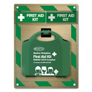 Premium First Aid Point with BS8599-1 First Aid Kit - Gold