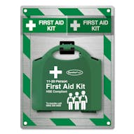 Premium First Aid Point with HSE First Aid Kit - Silver