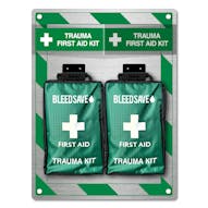 Premium Double Trauma First Aid Point - Silver