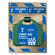 Premium Eyewash Point - Emergency Eyewash Kit - Gold Mirror-Effect