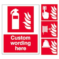 Custom Fire Signs