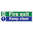 Fire Exit / Keep Clear