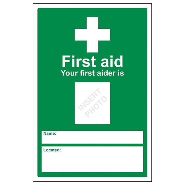 First Aiders Poster Template Free Download