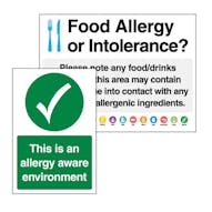 Food Safety and Allergy Signs