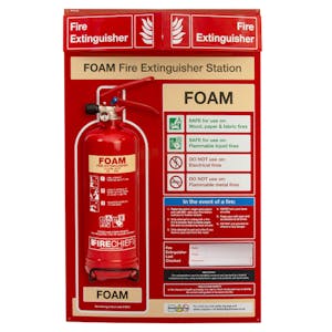 Foam Fire Extinguisher Station