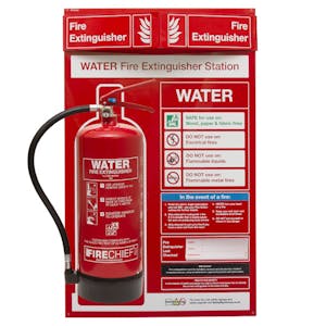 Water Fire Extinguisher Station