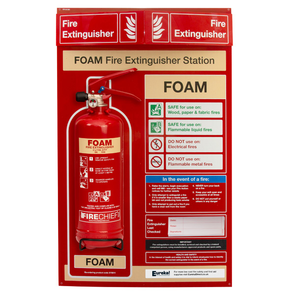 Foam Fire Extinguisher Station | Eureka Direct