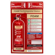Foam Fire Extinguisher Station