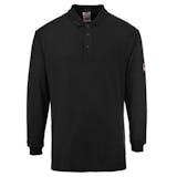 Portwest Flame Resistant Anti-Static Long Sleeve Polo Shirt