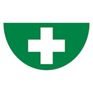 First Aid - Temporary Floor Sticker