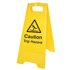 Caution Trip Hazard