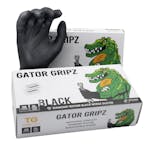 Tough Glove Gator Gripz Black Nitrile Gloves