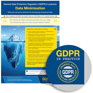 GDPR In Practice Poster - Data Minimisation