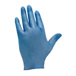Shield Blue Vinyl Powder Free Gloves