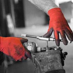 Polyco Matrix Red PU Gloves - Cut Level 1