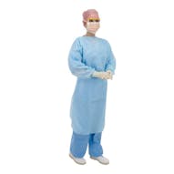 Protective Gowns With Thumb Loops