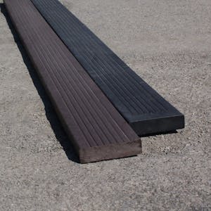 Recycled Plastic Grooved Decking