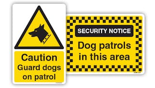 Guard Dog Signs