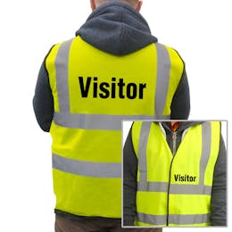 Standard Hi-Vis Vest - Visitor