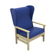 High-Back Bariatric Arm Chair with Wings