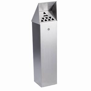 Hooded Top Cigarette Tower Bin