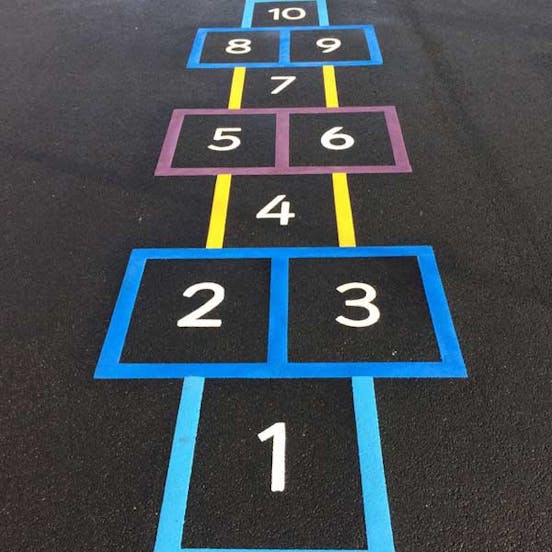 Hopscotch Playground Markings