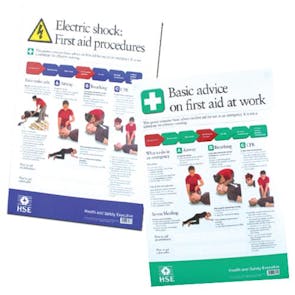 HSE First Aid Wallcharts | First Aid Wallcharts | MediSupplies