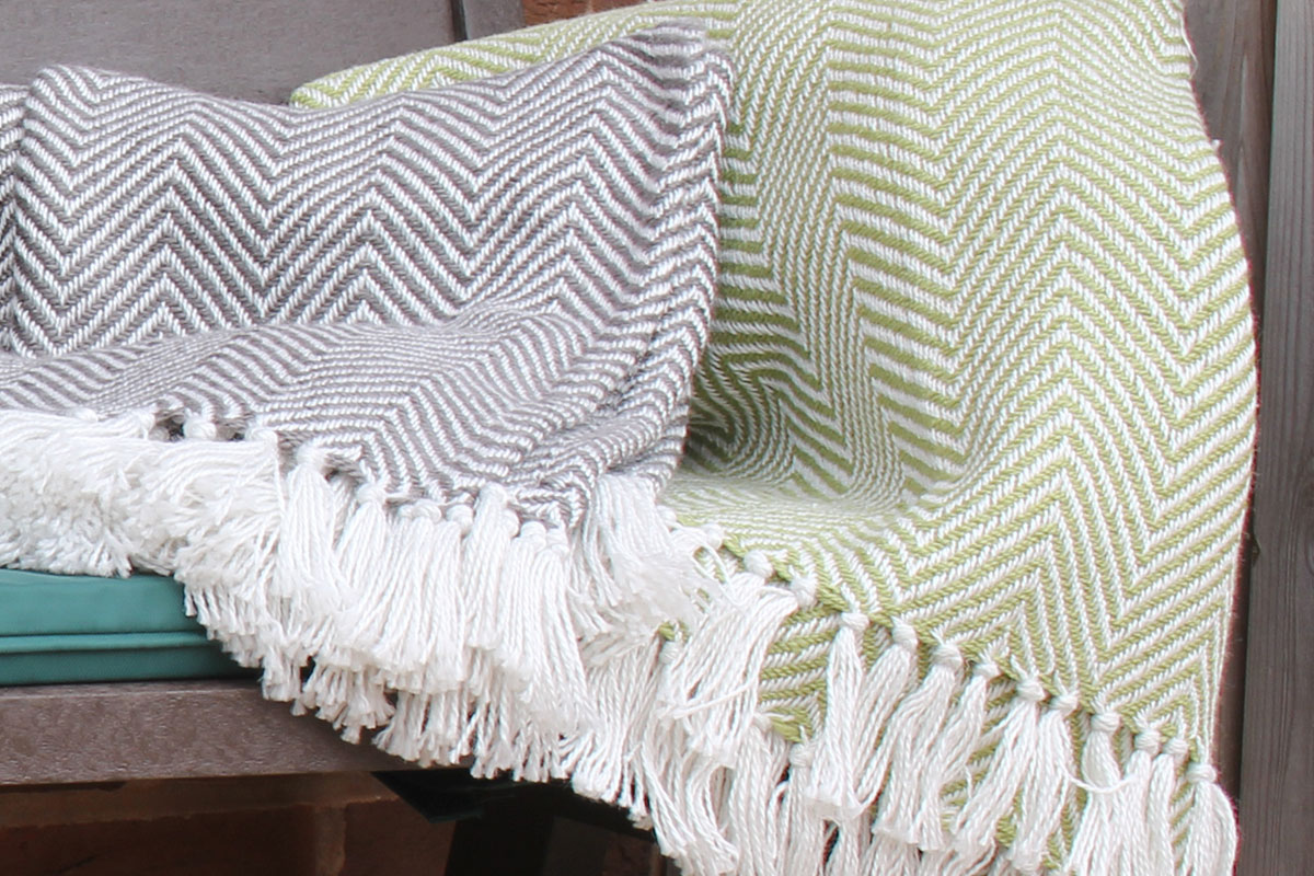 Hug Rug Herringbone Throws