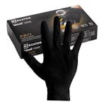 Mercator Ideall Grip Black Powder Free Nitrile Gloves