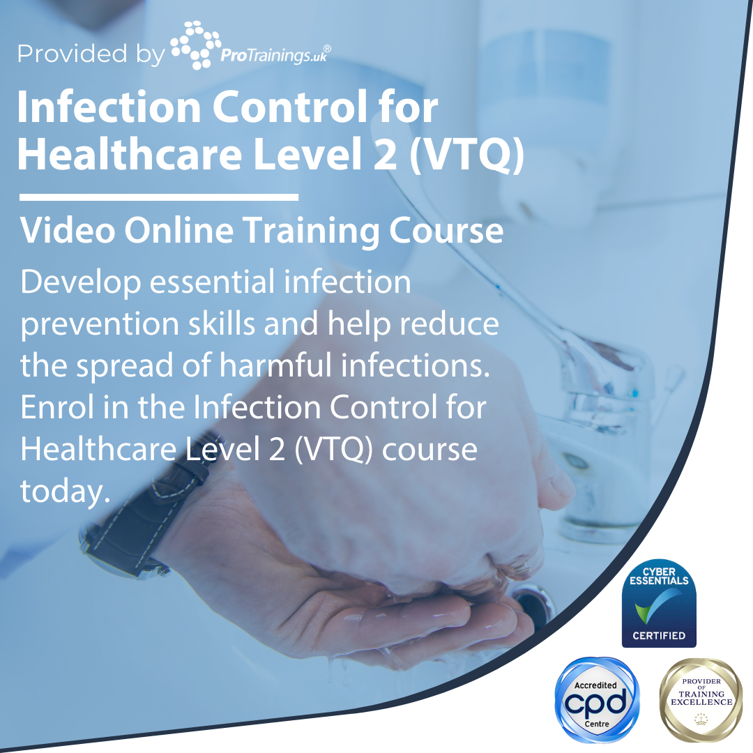 Infection Control for Healthcare Level 2 (VTQ) Online
