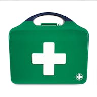 Empty Modern First Aid Boxes