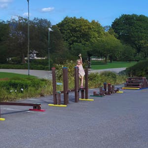 Junior 6 Activity Trim Trail Set