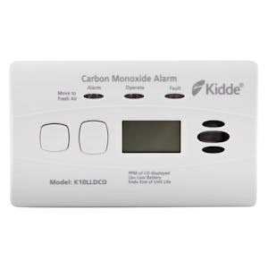 Kidde 10 Year Battery Carbon Monoxide Alarm - Digital Display