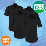4 Kustom Kit Short Sleeve Oxford Shirts For £99 - Includes Free Embroidered Logo!