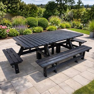 Large Octagonal Picnic Table