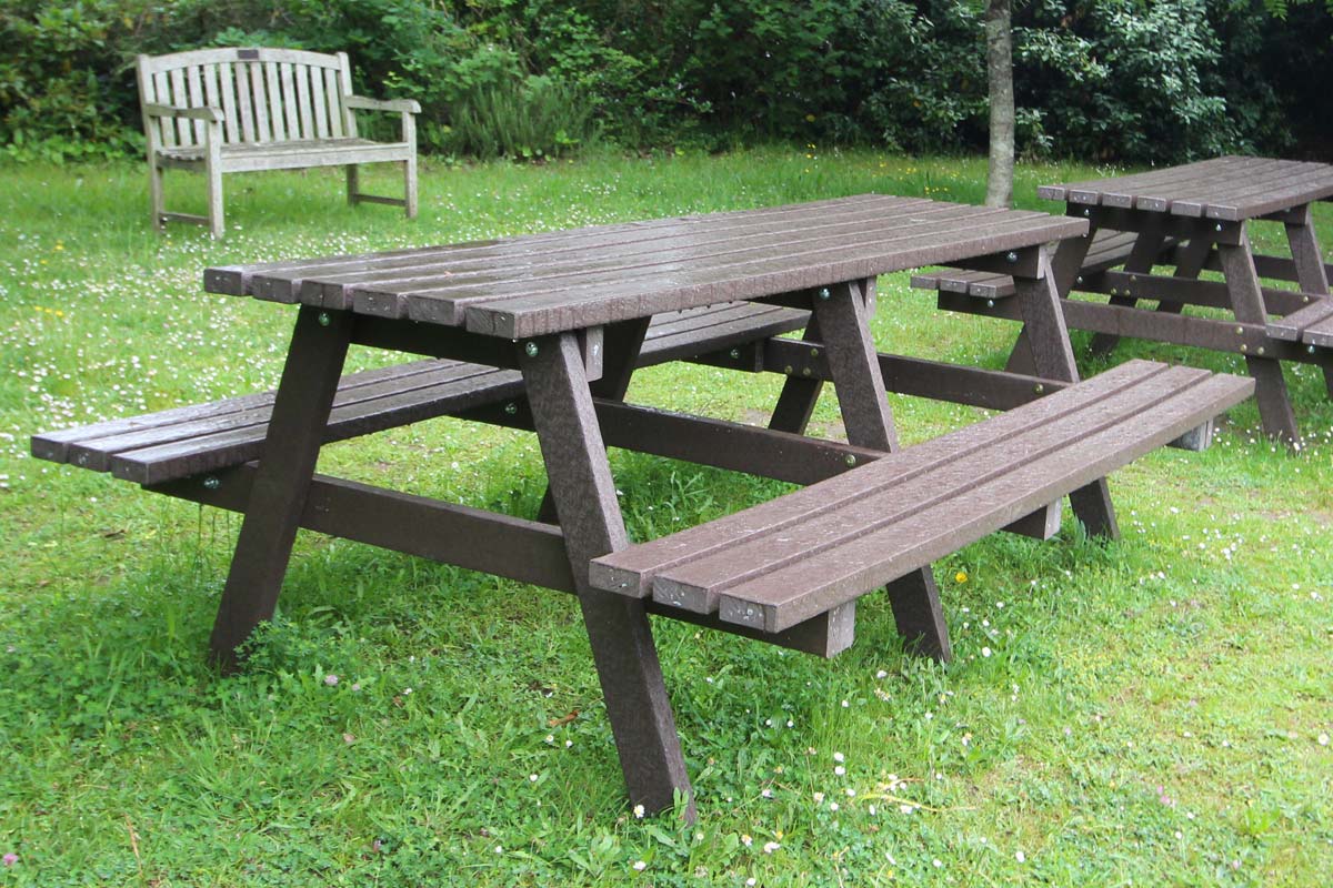 2000mm AFrame Picnic Table Recycled Plastic