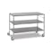 Stainless Steel Trolleys - Fixed Shelves 