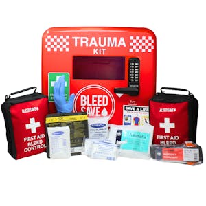 Trauma Cabinet with 2 x Public Access Community Kits