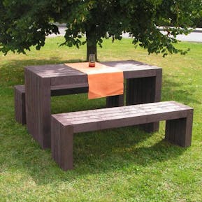 London Bench and Picnic Table