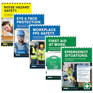 Machinery Safety Posters Bundle - 5 Pack