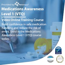 Medications Awareness Level 1 (VTQ)