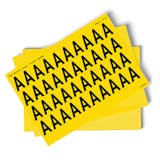 Yellow A-Z Letter Packs - 36mm Character Height